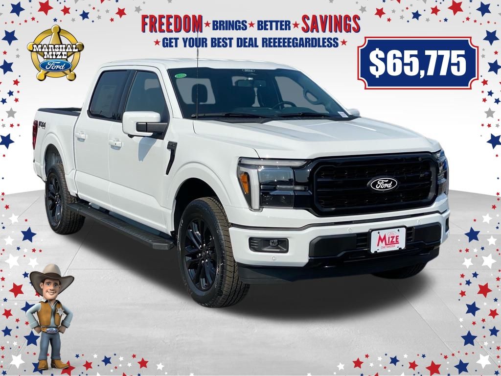 New 2025 Oxford White Ford Lariat image 1