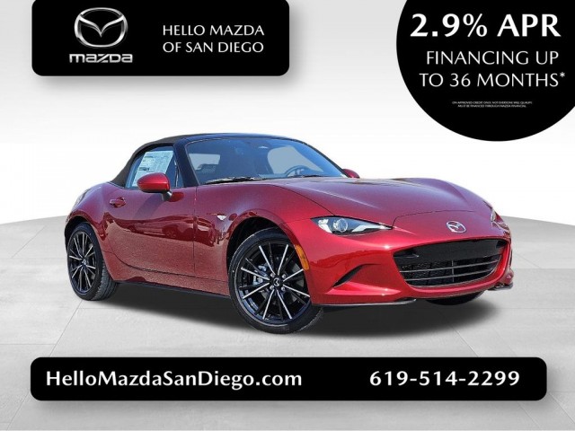 New 2025 Mazda MX-5 Miata Grand Touring CONVERTIBLE in Valencia