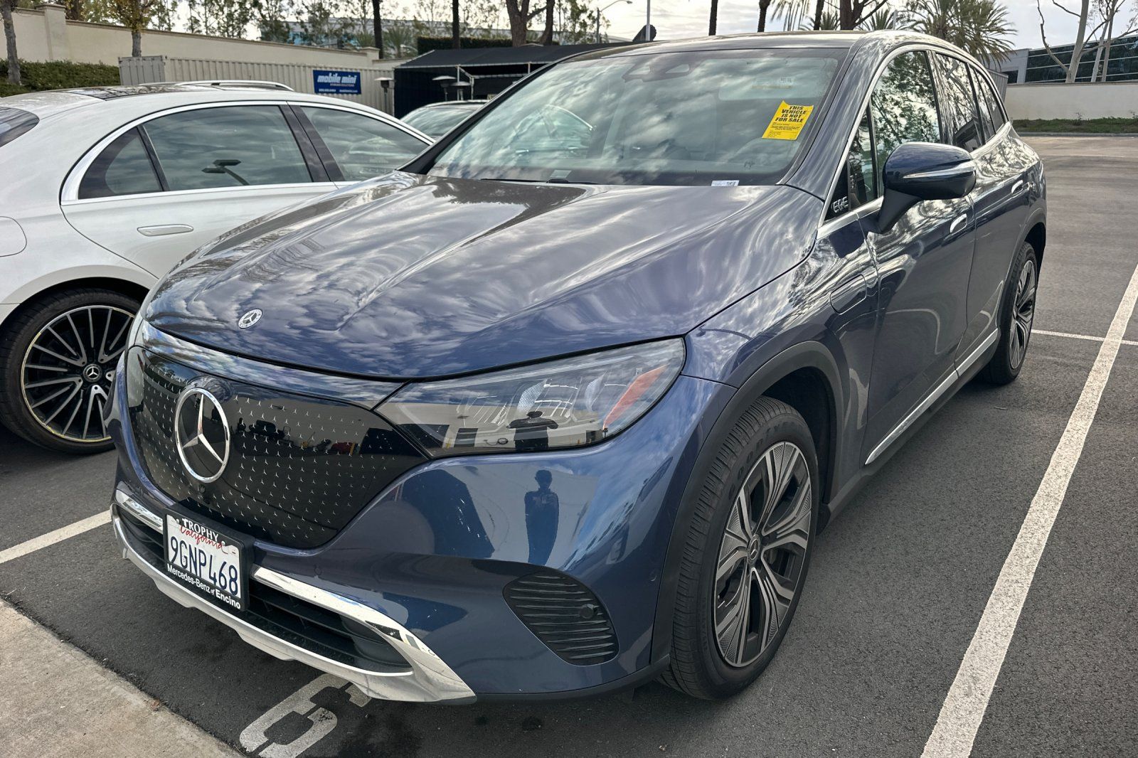 Certified 2023 Mercedes-Benz EQE SUV Base with VIN 4JGGM2BB9PA011057 for sale in Lake Forest, CA