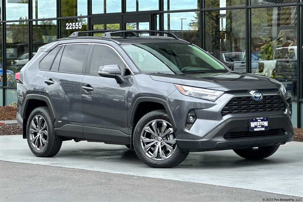 Used 2023 Gray Toyota Hybrid XLE Premium image 1