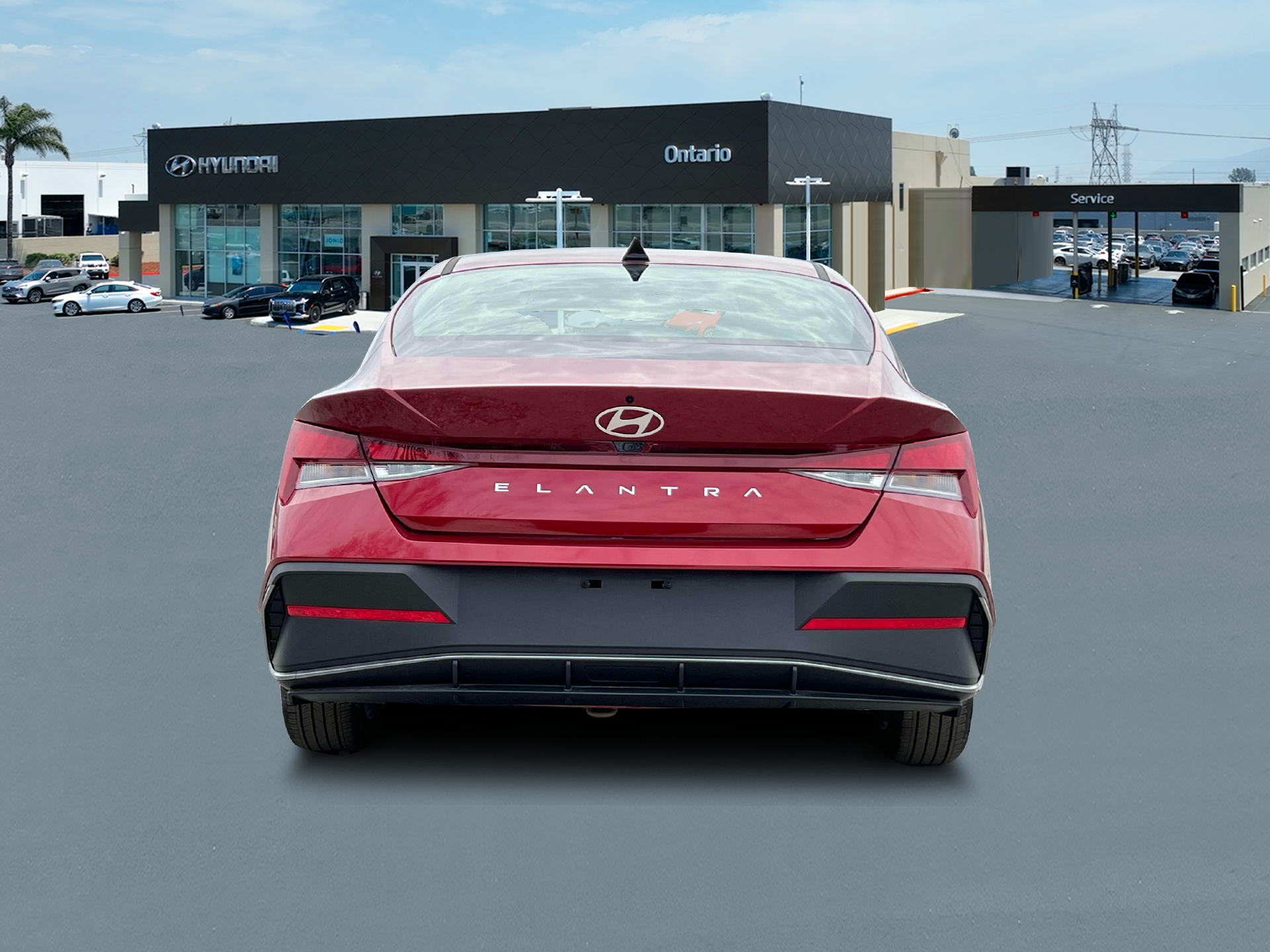 New 2024 Ultimate Red Hyundai SEL image 6