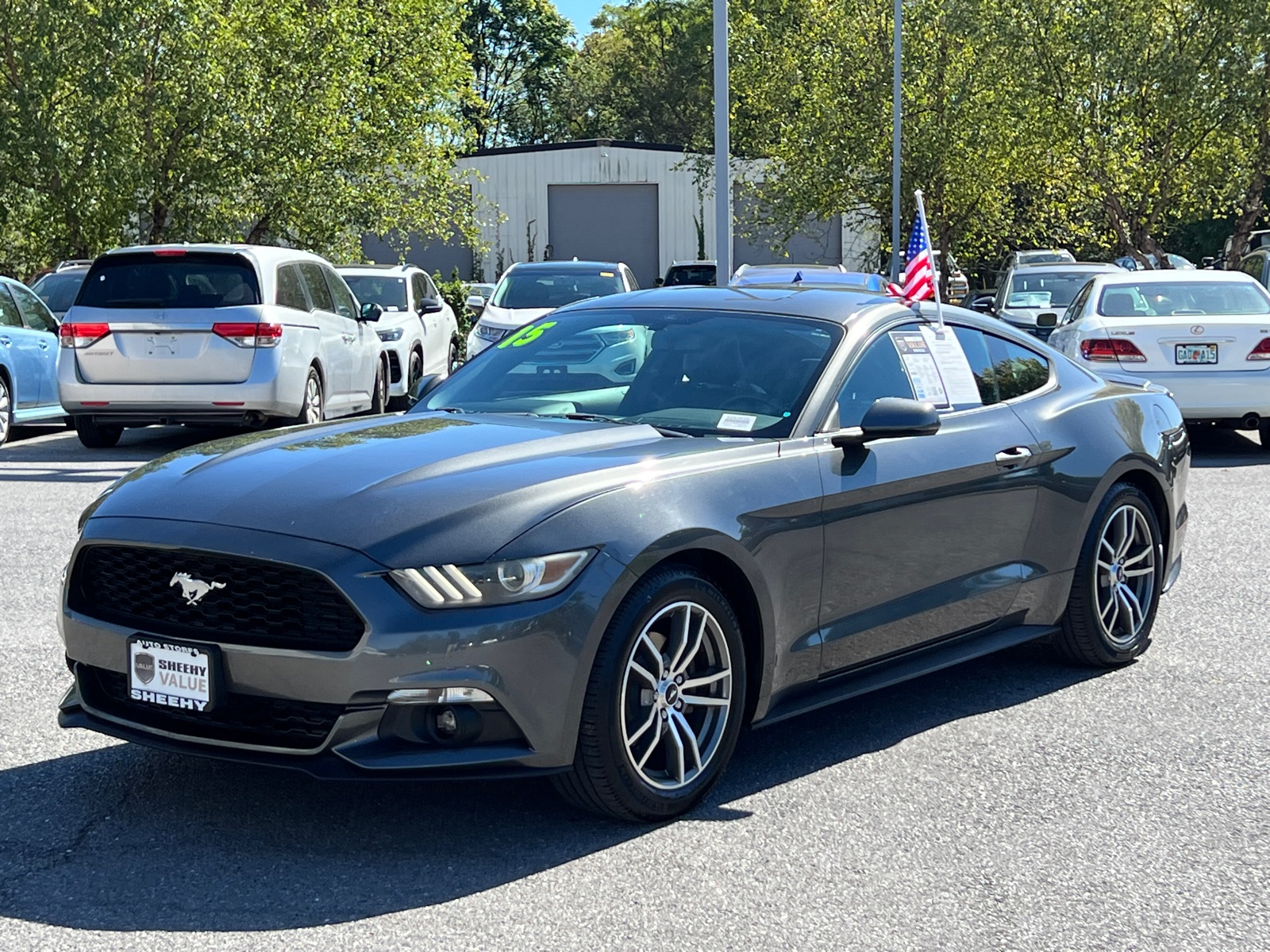 2015 Ford Mustang EcoBoost Premium photo 2