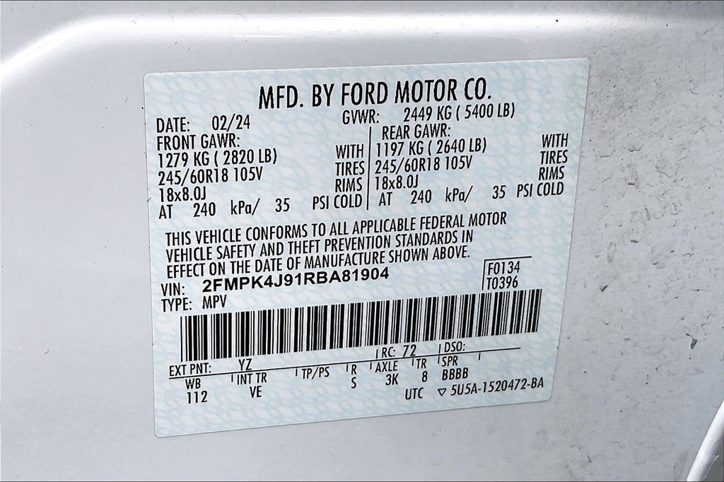 2024 FORD EDGE - Image 30