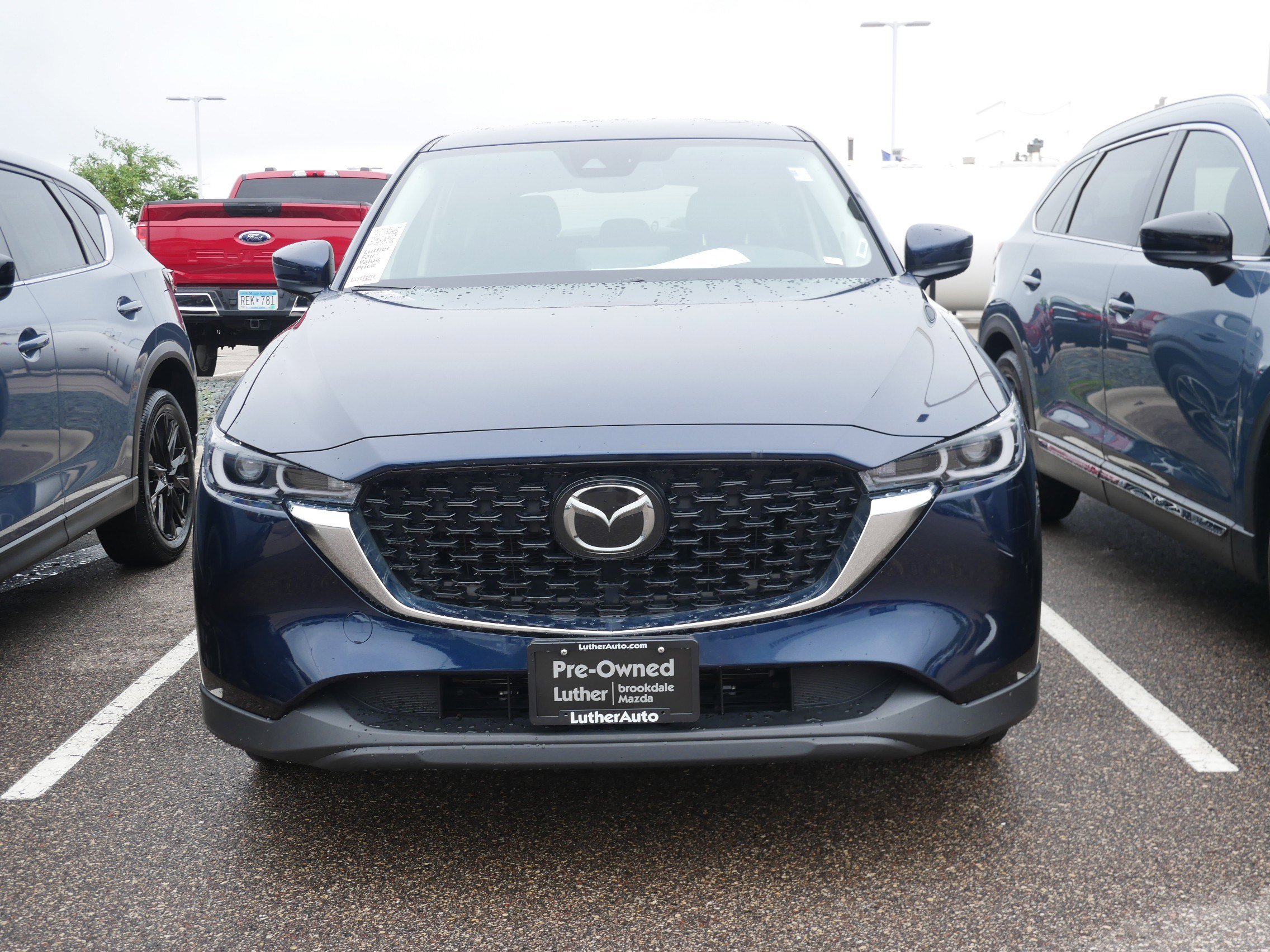 Used 2023 Mazda CX-5 S Premium package with VIN JM3KFBDM4P0115797 for sale in Brooklyn Center, Minnesota