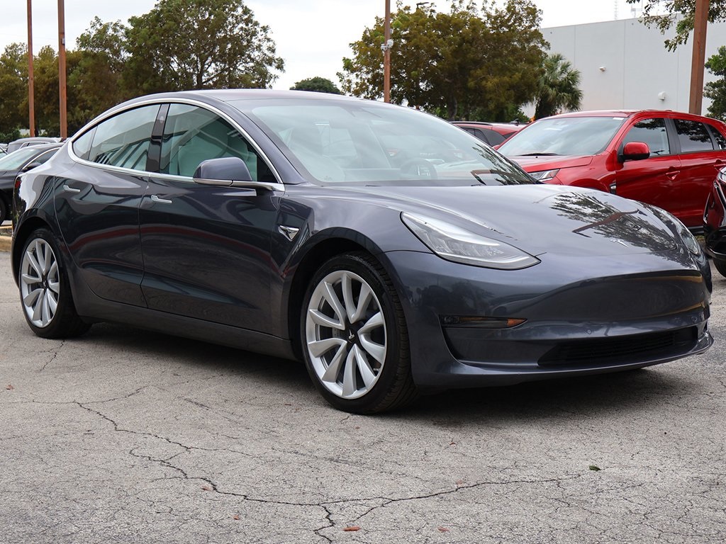 Used 2018 Tesla Model 3 Long Range Dual Motor with VIN 5YJ3E1EB7JF147319 for sale in Miami, FL