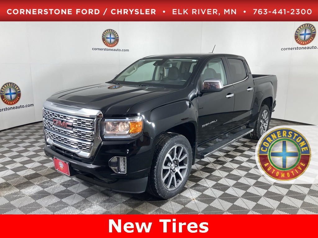 Used 2021 GMC Canyon Denali with VIN 1GTG6EEN0M1200083 for sale in Elk River, Minnesota