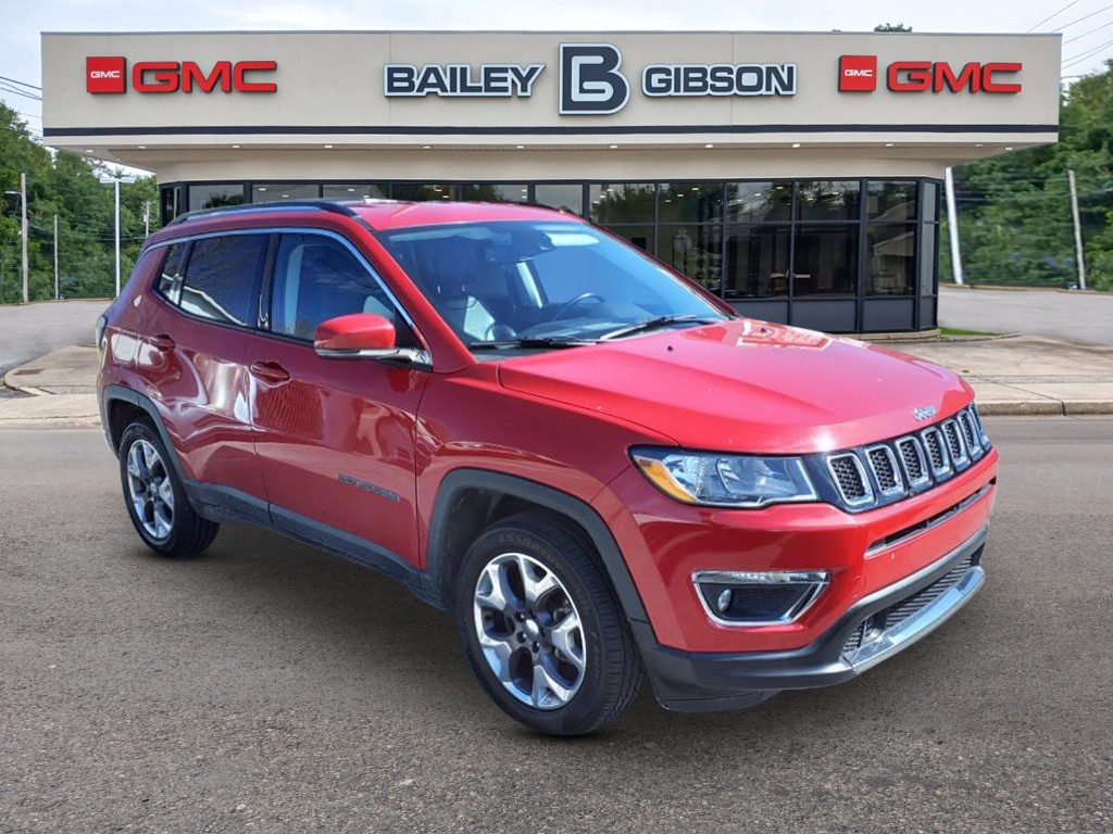 Used 2021 Jeep Compass Limited with VIN 3C4NJDCB8MT519717 for sale in Glasgow, KY