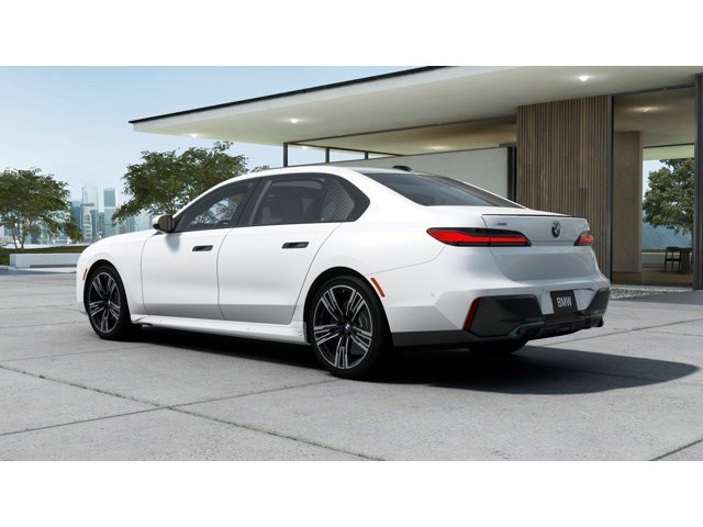 New 2025 Mineral White Metallic BMW 760i xDrive image 2