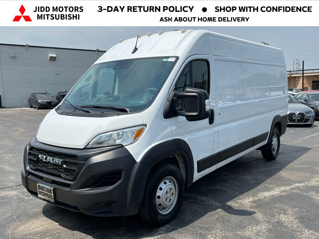 Used Dodge Cargo Van 2500 Pre-Owned 2023 White Ram ProMaster 2500