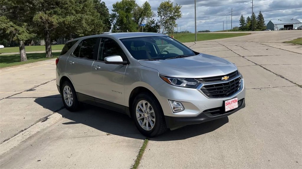 Used 2021 Chevrolet Equinox LT with VIN 3GNAXUEV8MS100879 for sale in Oslo, Minnesota