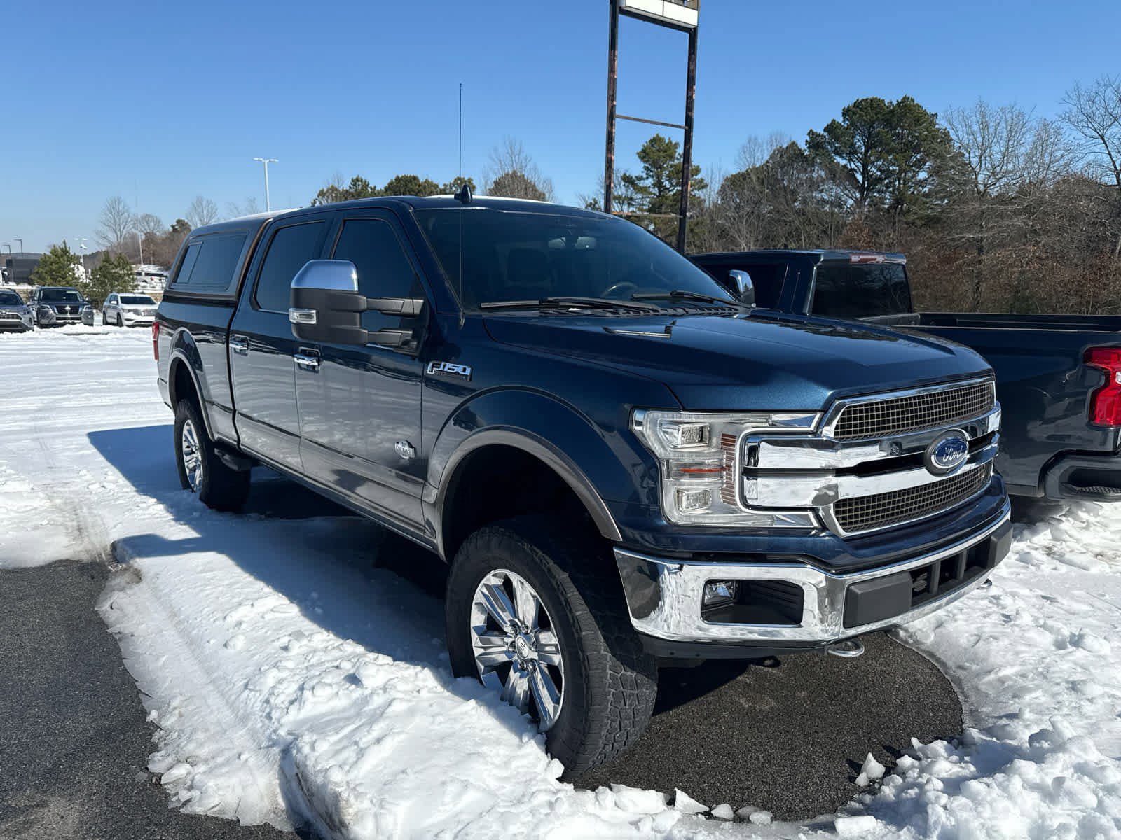 Used 2018 Ford F-150 King Ranch with VIN 1FTFW1EGXJFA69653 for sale in Little Rock