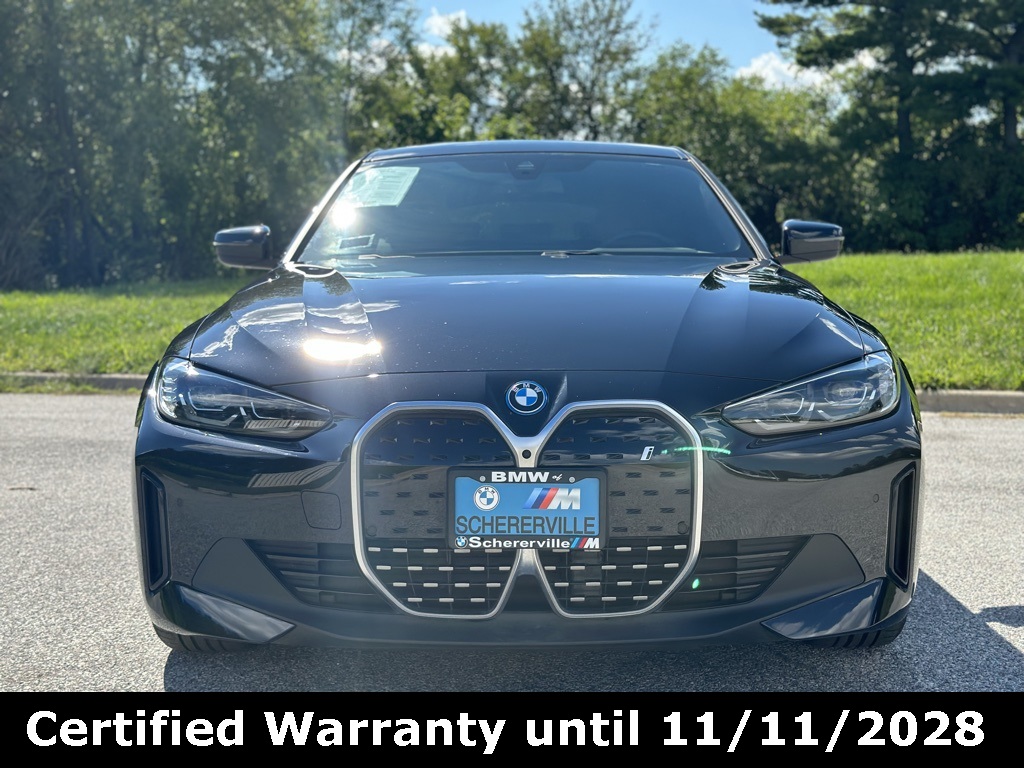 Certified 2024 BMW i4 40 with VIN WBY83FB09RFR82839 for sale in Schererville, IN