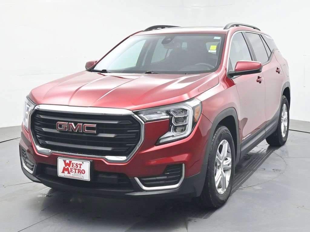 Used 2022 GMC Terrain SLE with VIN 3GKALTEV8NL121133 for sale in Monticello, Minnesota