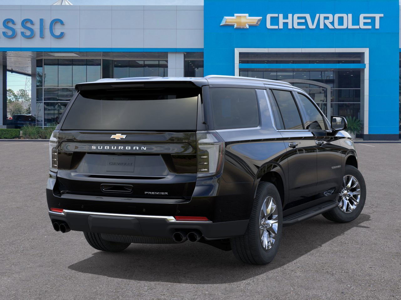2026 Chevrolet Suburban Premier Black at Classic Elite Chevrolet Hwy 6