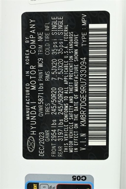 2024 HYUNDAI PALISADE - Image 38