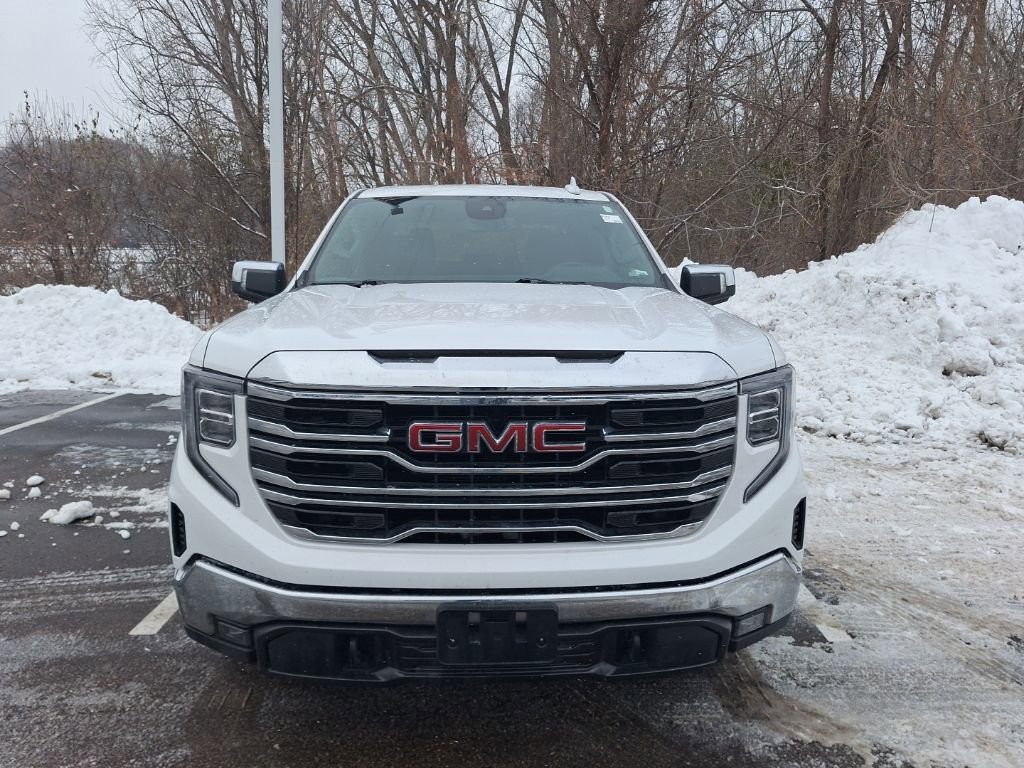 Certified 2025 GMC Sierra 1500 SLT with VIN 1GTUUDED7SZ129537 for sale in Inver Grove Heights, Minnesota