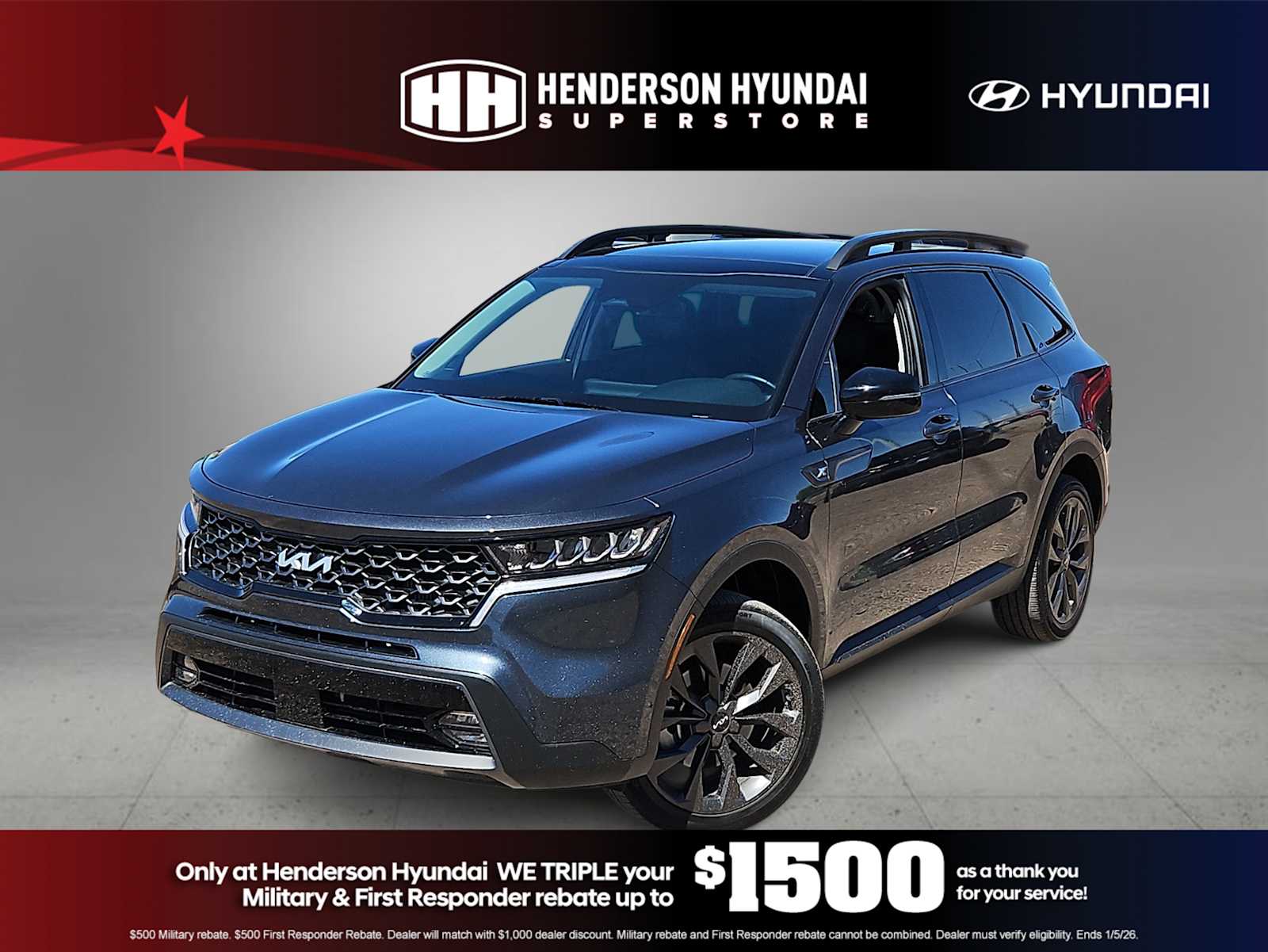 2023 Kia Sorento X-Line EX's photo