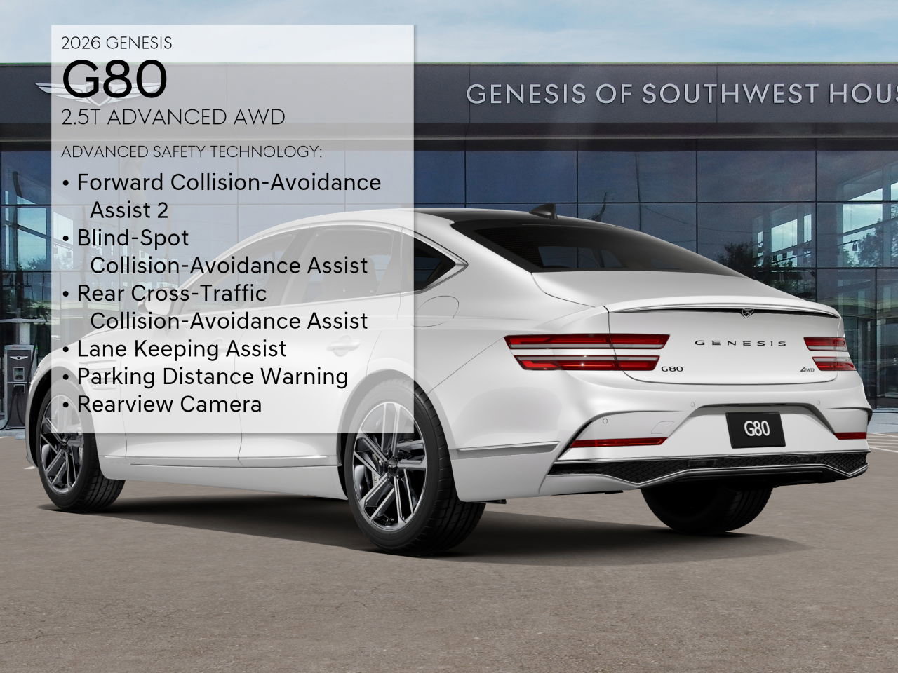 2026 Genesis G80 2.5T Advanced photo 7
