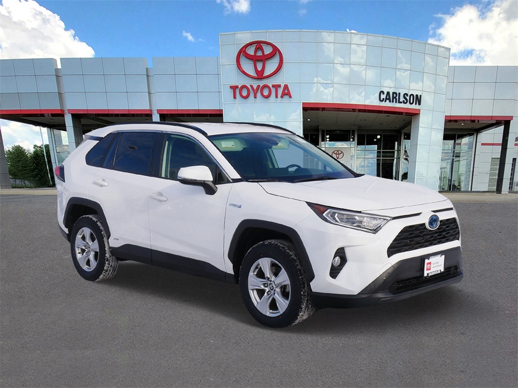 Certified 2020 Toyota RAV4 XLE with VIN JTMRWRFV3LD056444 for sale in Minneapolis, Minnesota