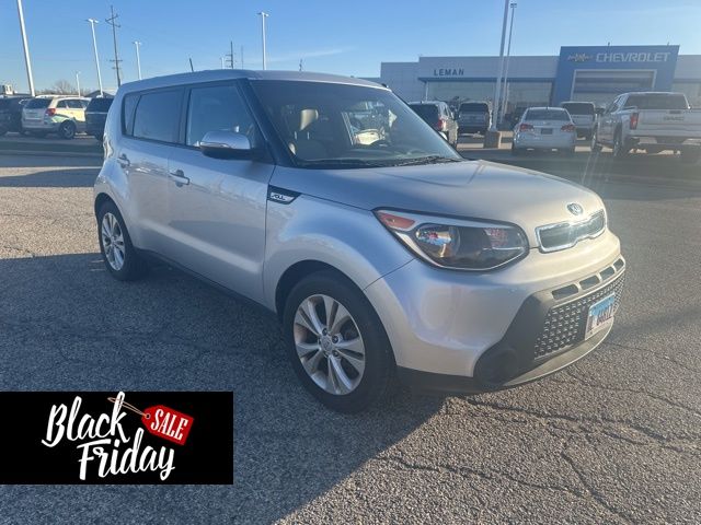 Used 2014 Kia Soul + with VIN KNDJP3A53E7743813 for sale in Bloomington, IL