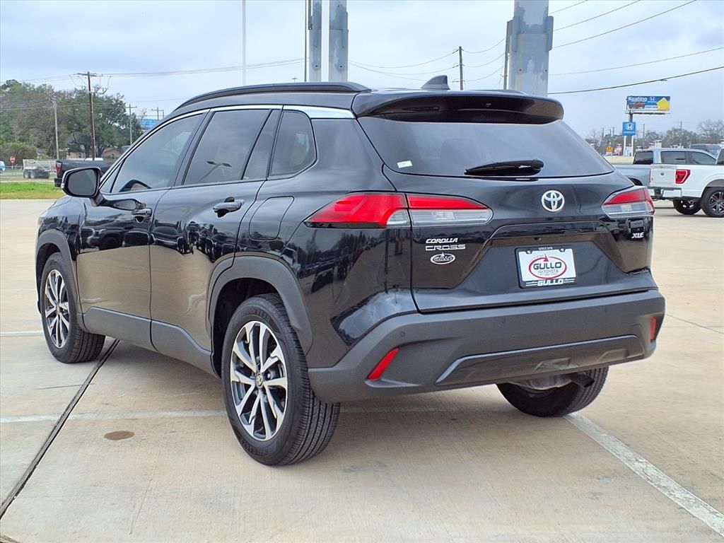 Certified 2025 Toyota Corolla Cross XLE with VIN 7MUDAAAG4SV119837 for sale in Northfield, Minnesota