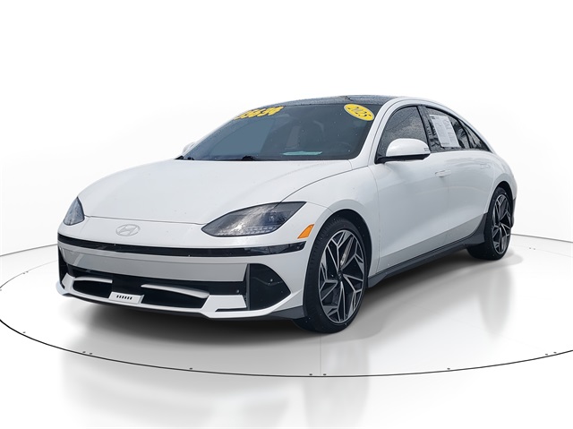 Used 2025 Hyundai IONIQ 6 Limited with VIN KMHM54AA9SA089173 for sale in Clermont, FL