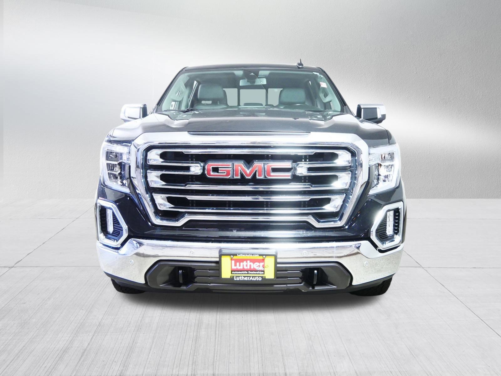 Used 2019 GMC Sierra 1500 SLT with VIN 3GTU9DED1KG265714 for sale in Cambridge, Minnesota