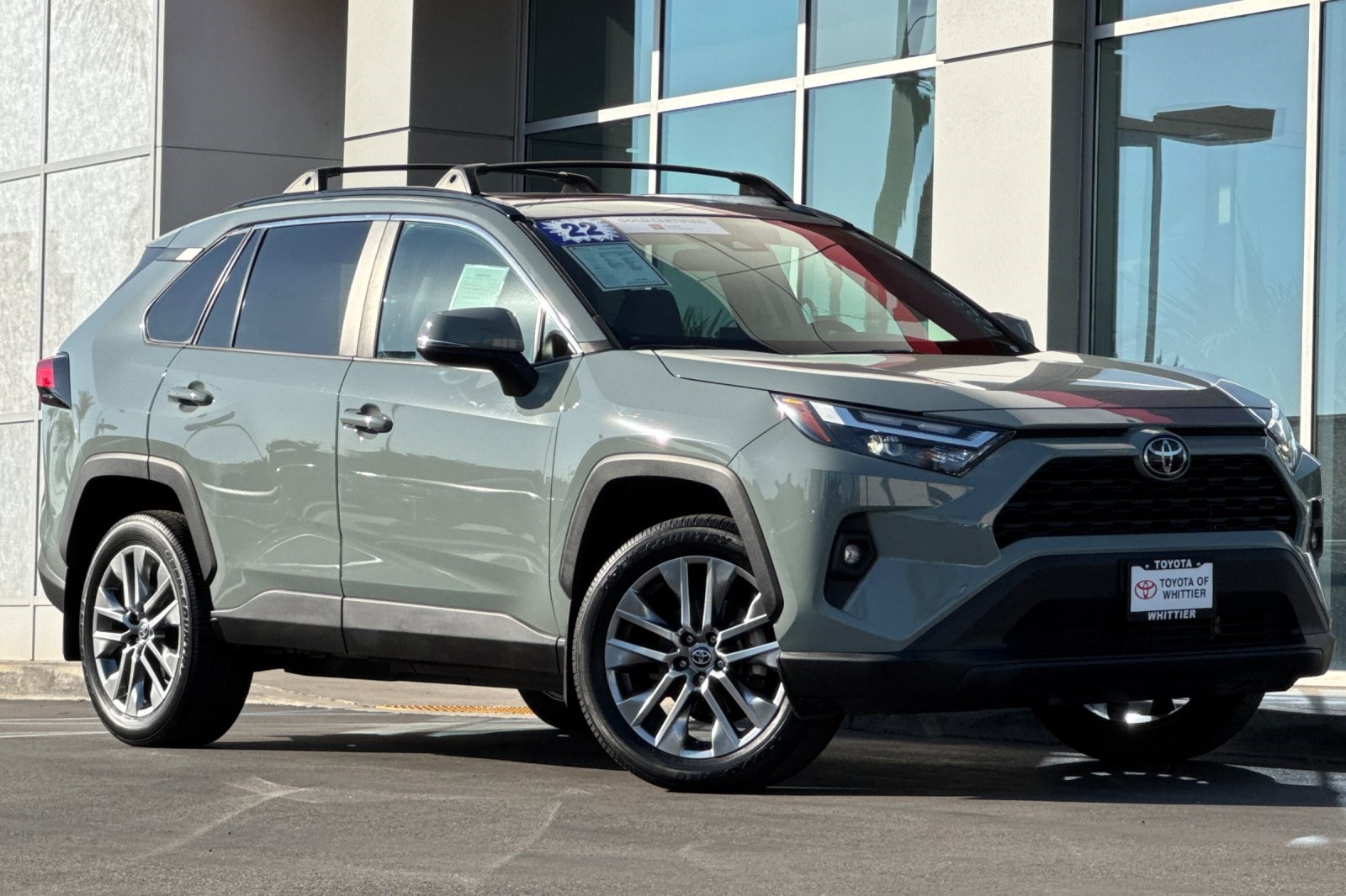 Certified 2022 Toyota RAV4 XLE Premium with VIN 2T3C1RFV3NW232998 for sale in Kansas City