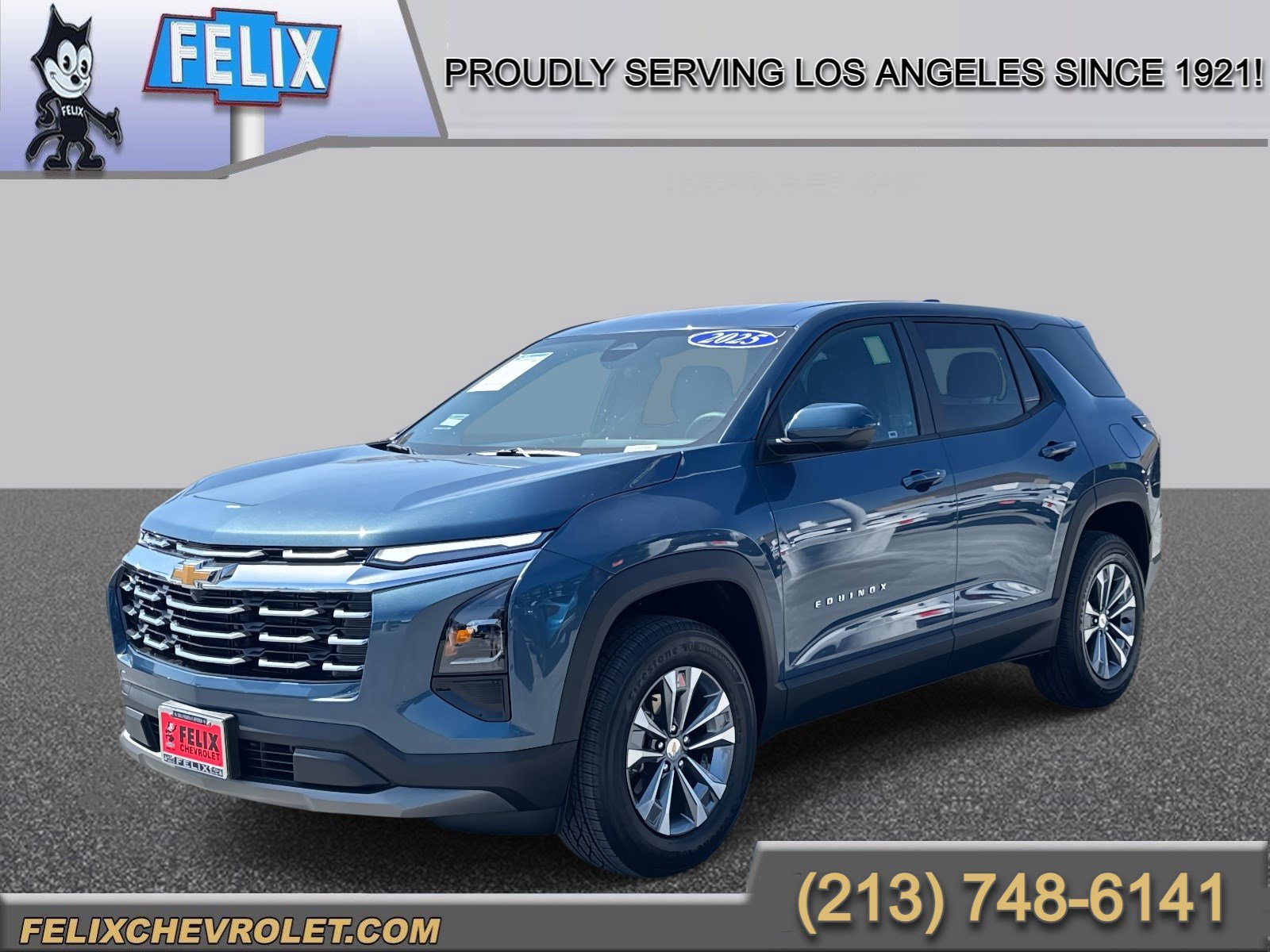 Used 2025 Lakeshore Blue Metallic Chevrolet FWD LT image 1
