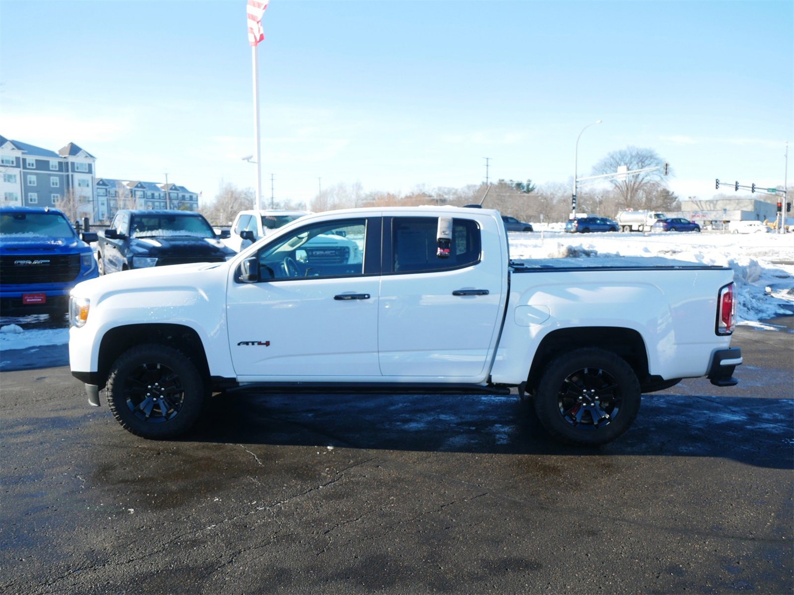 Used 2021 GMC Canyon AT4 with VIN 1GTG6FEN6M1251576 for sale in White Bear Lake, Minnesota