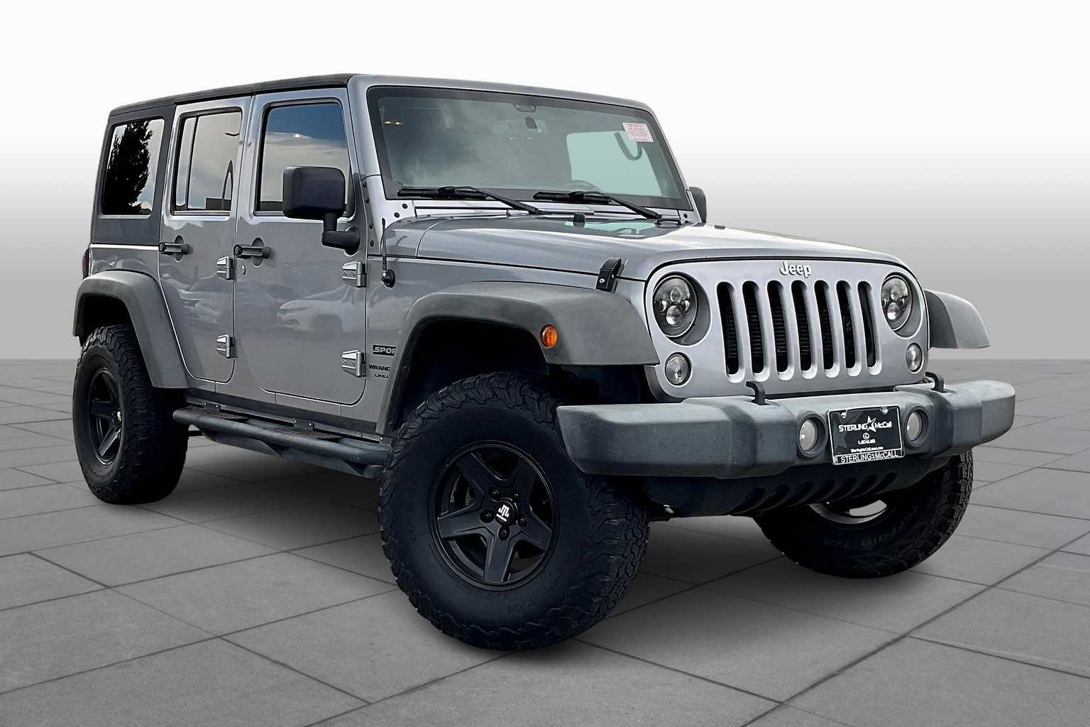 2018 Jeep Wrangler Unlimited Sport S photo 2