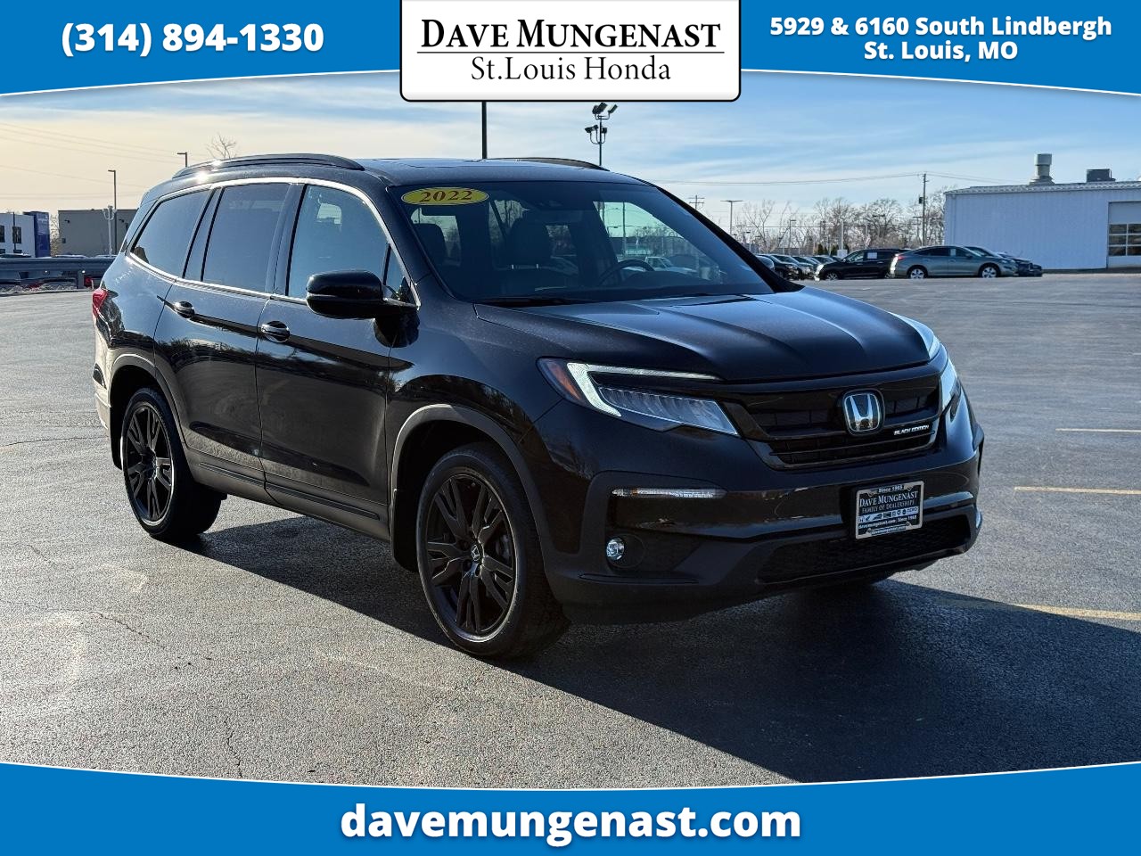 2022 Honda Pilot Black Edition's photo