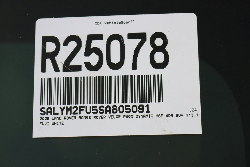 2025 LAND ROVER RANGE ROVER VELAR - Image 27