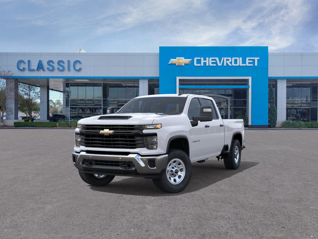 2026 Chevrolet Silverado 3500 HD WT White at Classic Elite Chevrolet Hwy 6