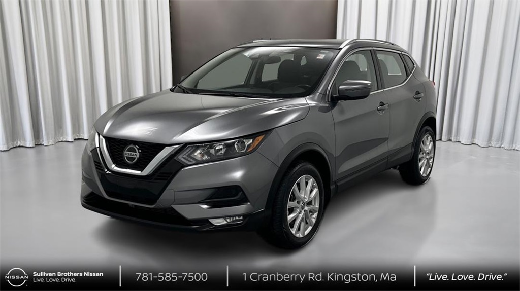 Certified Used 2021 Gray Nissan SV image 1
