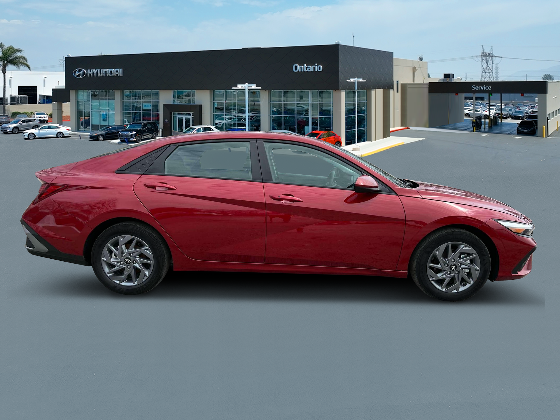 New 2024 Ultimate Red Hyundai SEL image 9