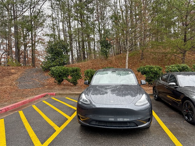 Used 2024 Tesla Model Y Long Range with VIN 7SAYGDED3RF083314 for sale in Woodstock, GA