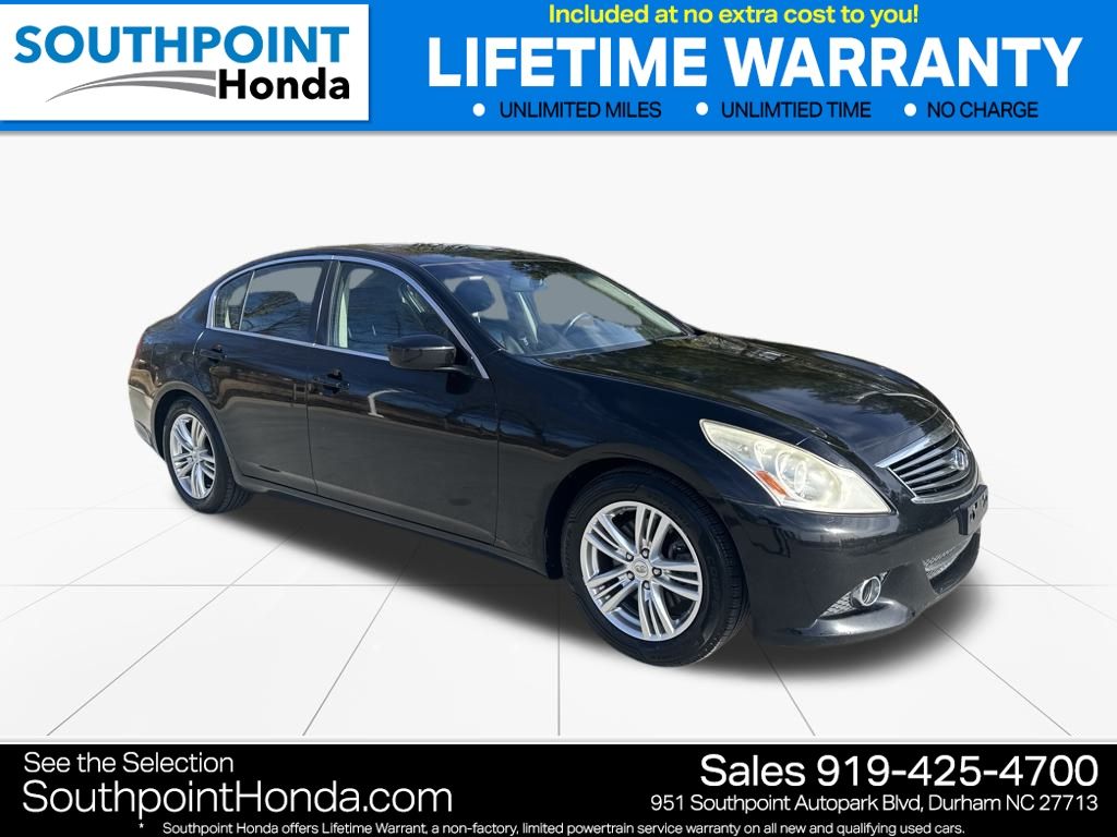 2013 INFINITI G Sedan 37 Journey