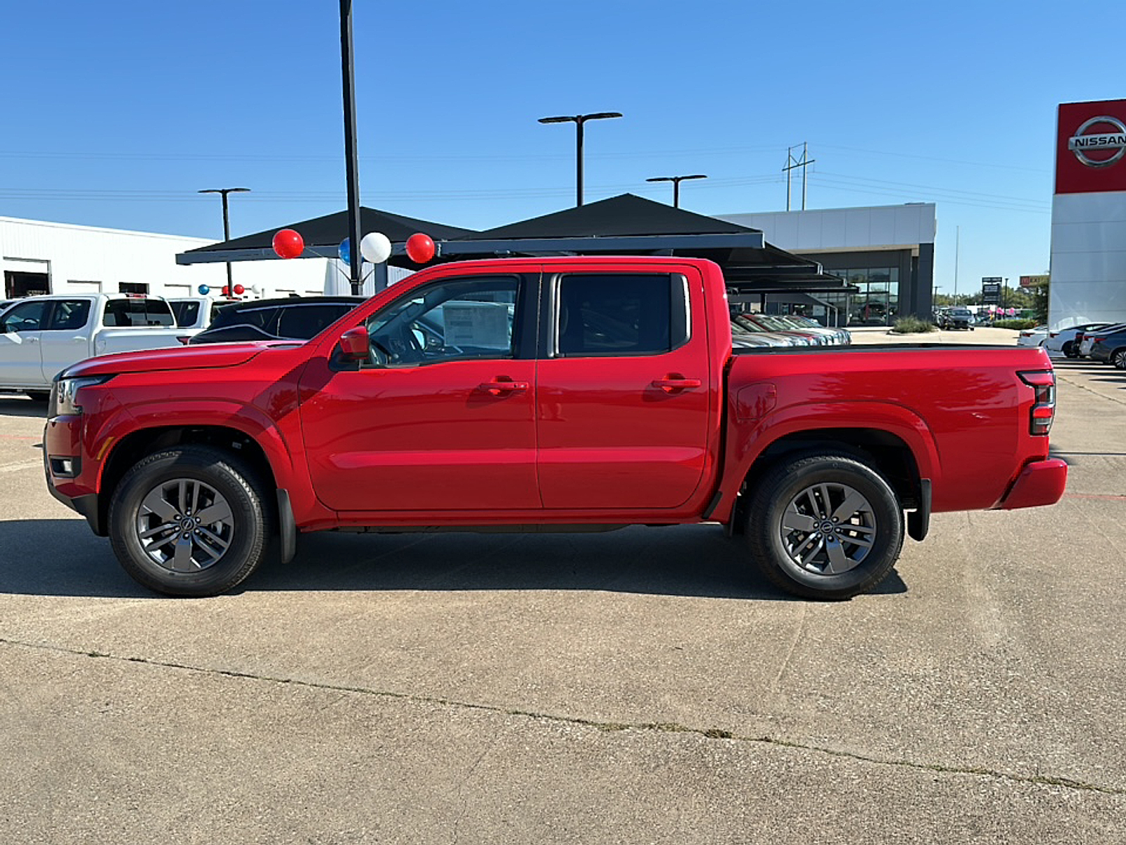 New 2025 Red Alert Nissan Crew Cab SV 4x2 image 4