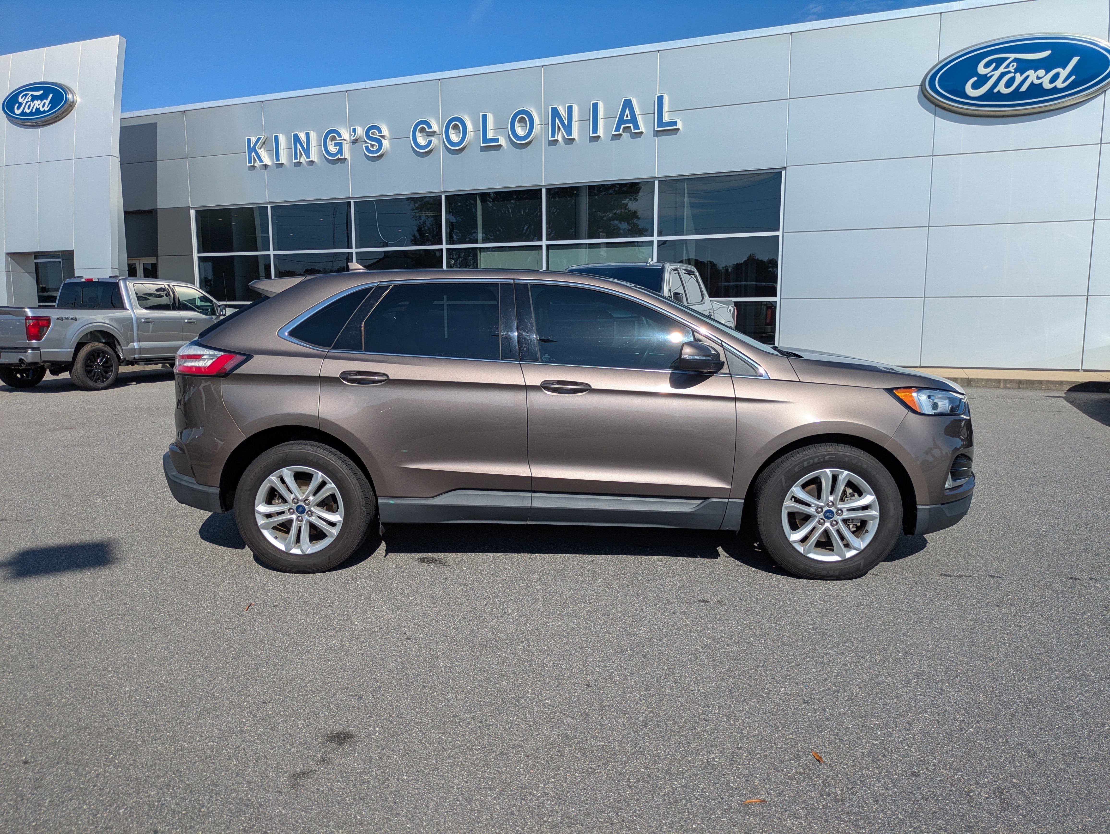 Used 2019 Ford Edge SEL with VIN 2FMPK3J98KBB11951 for sale in Brunswick, GA