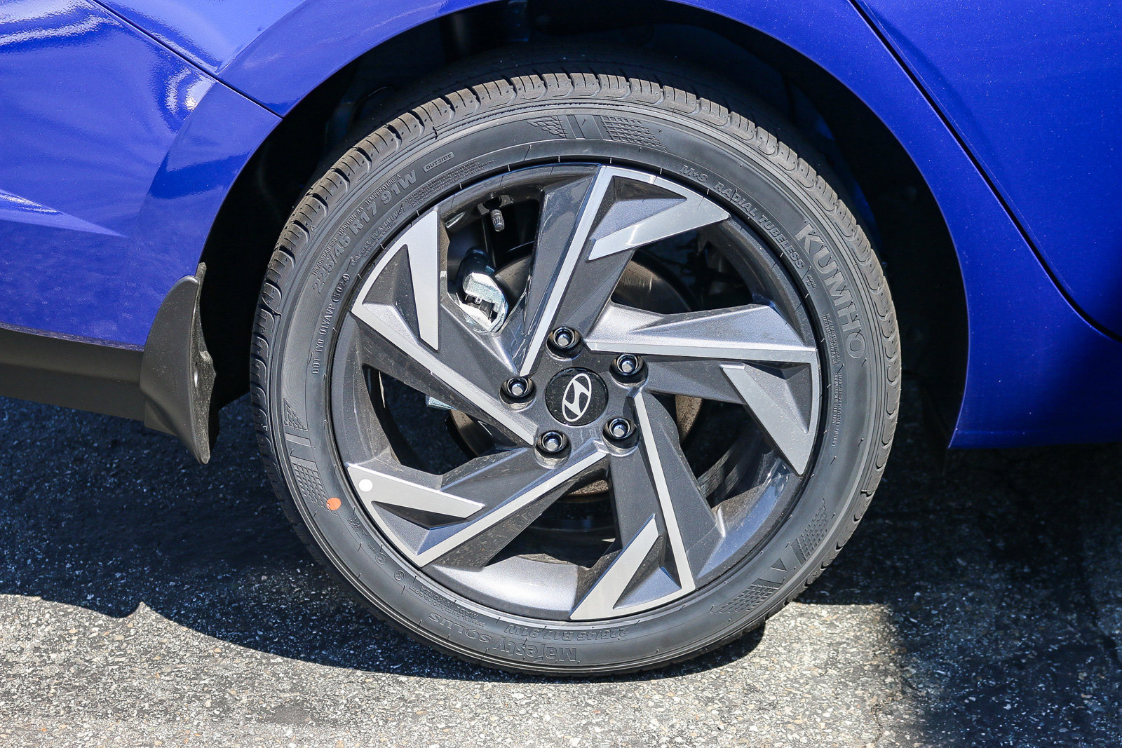 New 2025 Intense Blue Hyundai SEL Sport image 10