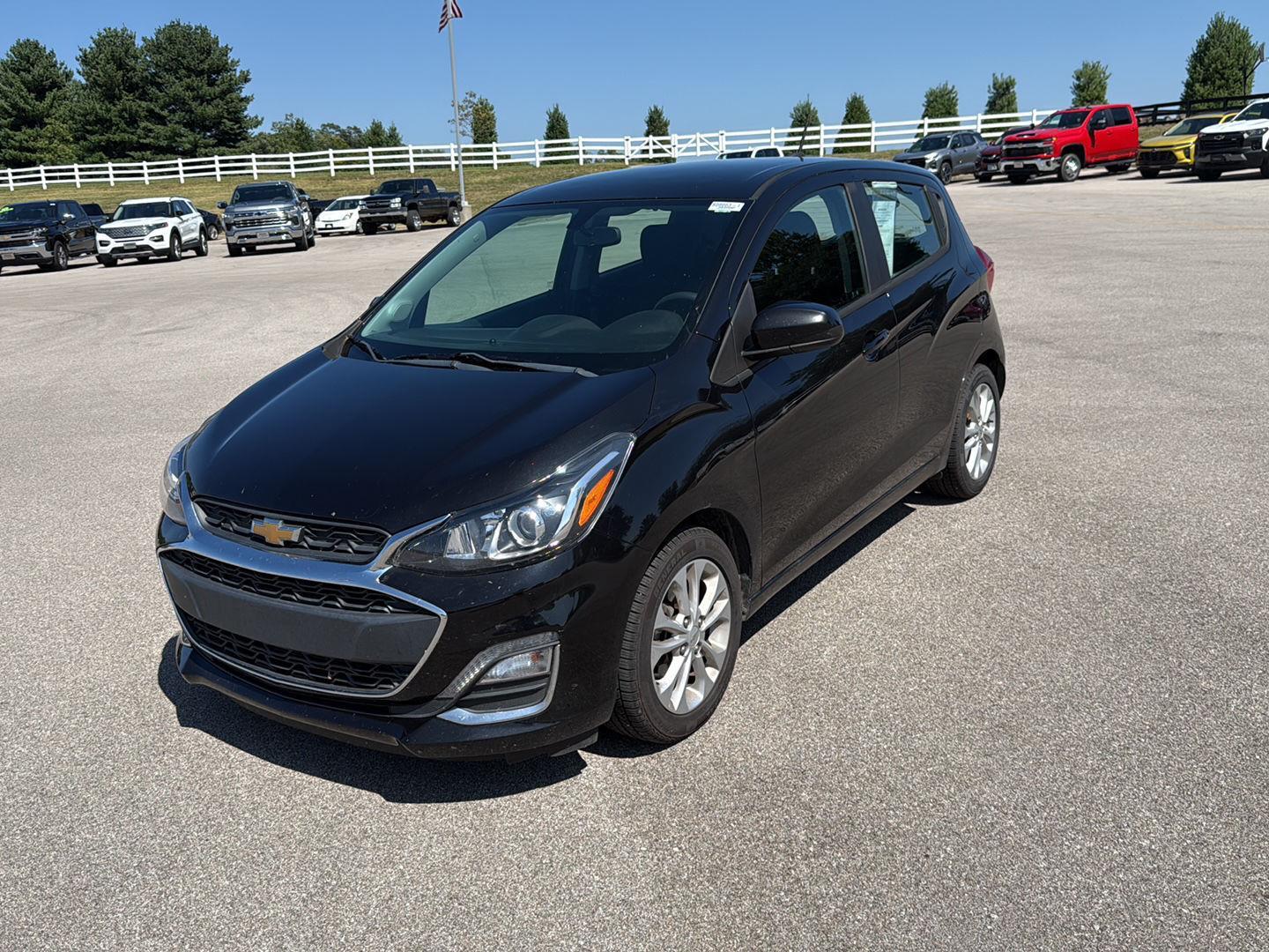 Used 2021 Chevrolet Spark 1LT with VIN KL8CD6SA6MC736156 for sale in Salem, IN