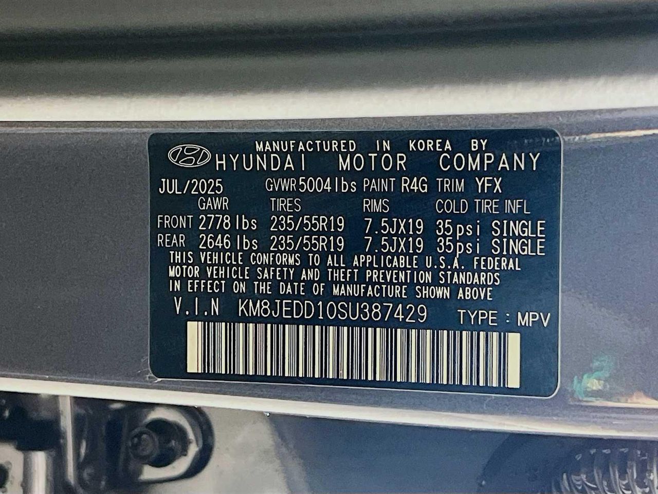 2025 Hyundai Tucson Hybrid Limited photo 17