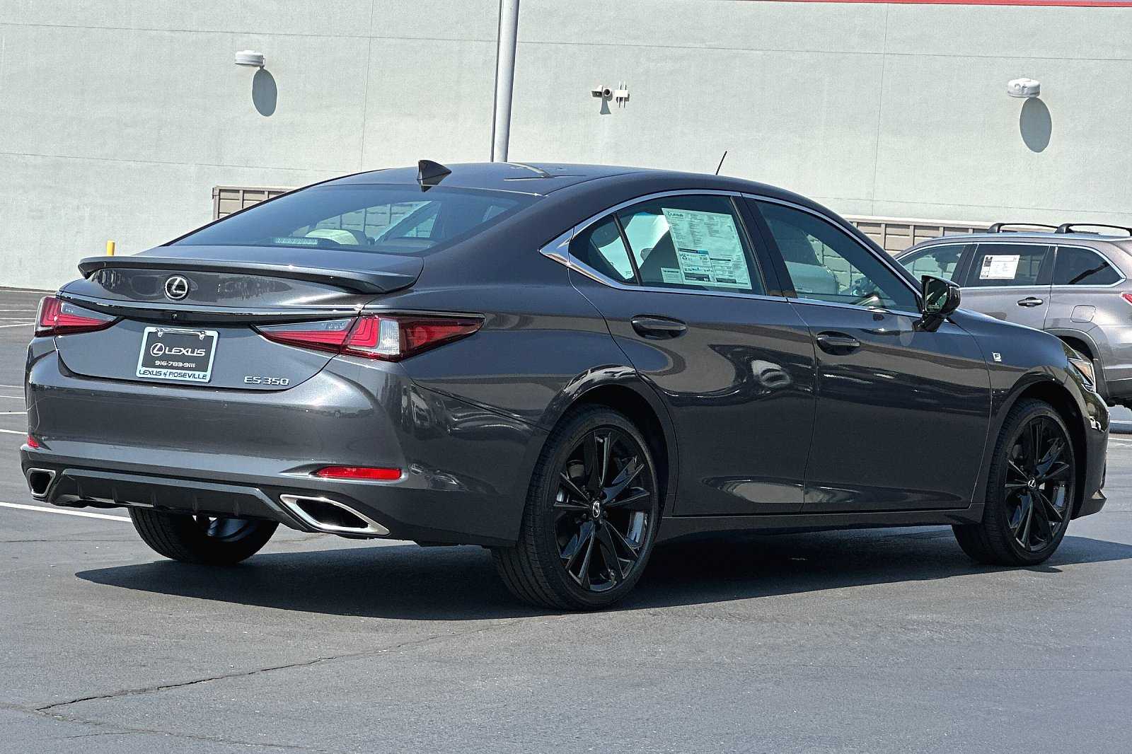 New 2024 Lexus ES 350 F SPORT 4DOOR SEDAN in Roseville RU162450