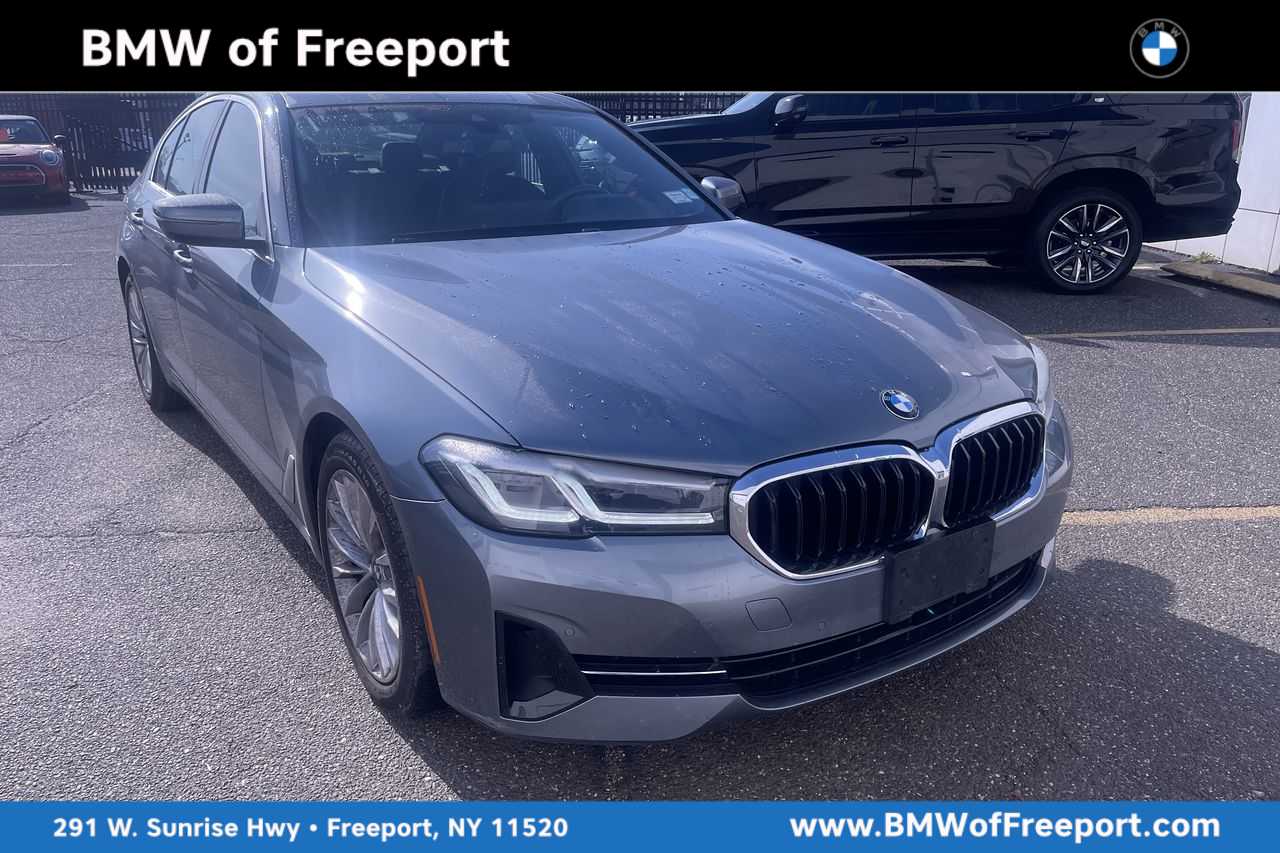 Pre-Owned 2021 BMW 5 Series 530i xDrive 4dr Car in Amityville # ...