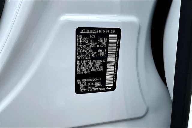 2026 Infiniti QX80 Sensory photo 34