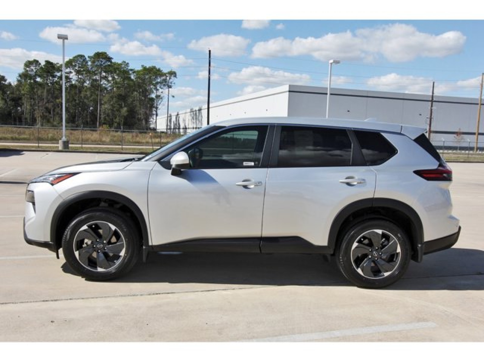 2025 Nissan Rogue SV Silver at Robbins Nissan