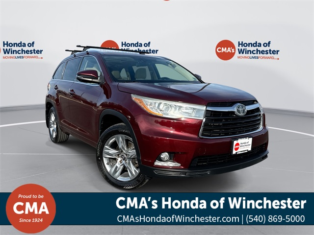 2016 Toyota Highlander Limited Platinum