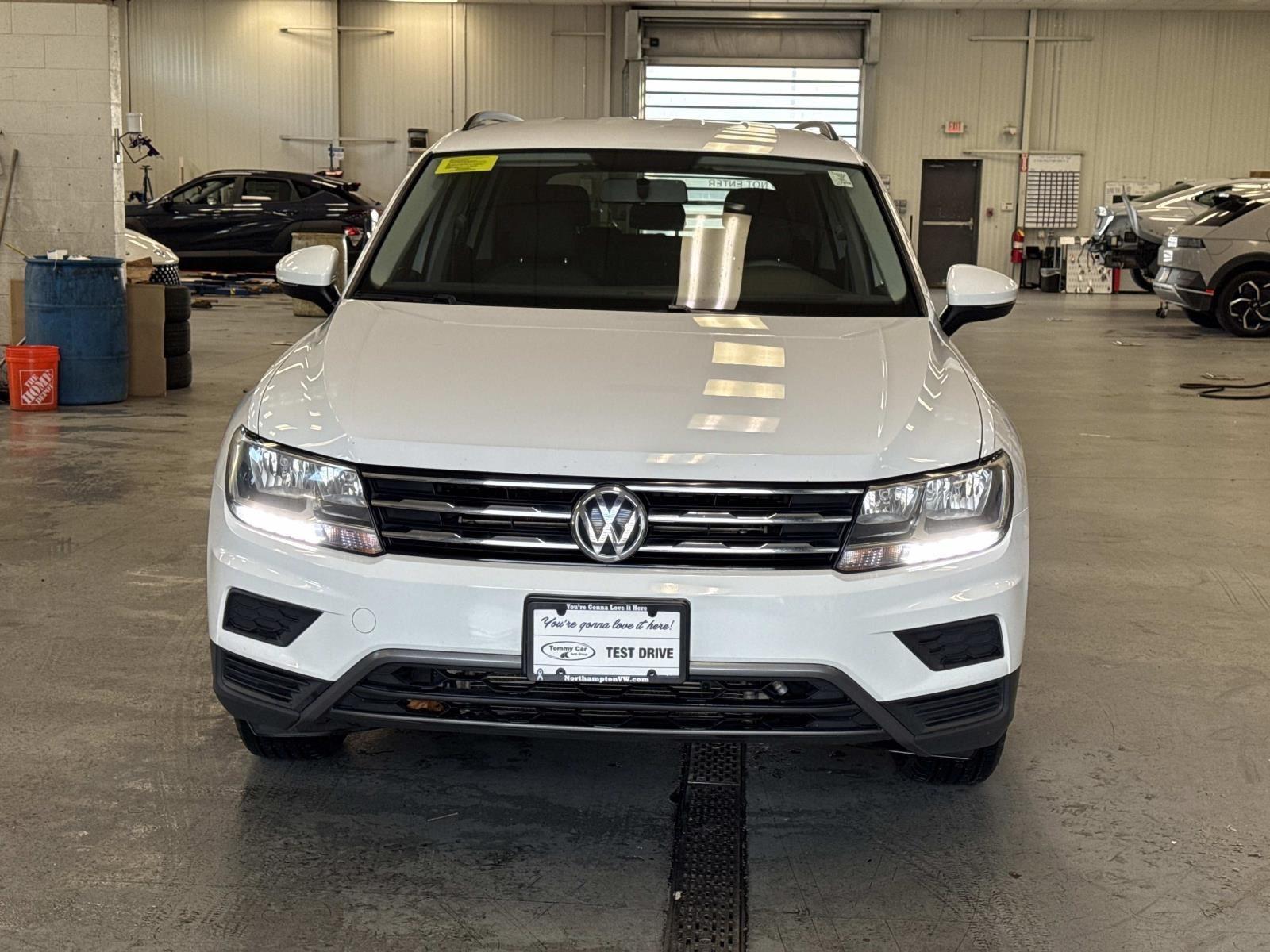 Used 2018 Volkswagen Tiguan S with VIN 3VV0B7AXXJM107510 for sale in Northampton, MA