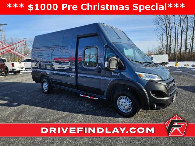 Used 2024 RAM ProMaster EV Delivery Van Base with VIN 3C6MRWAZ9RE131902 for sale in Findlay, OH